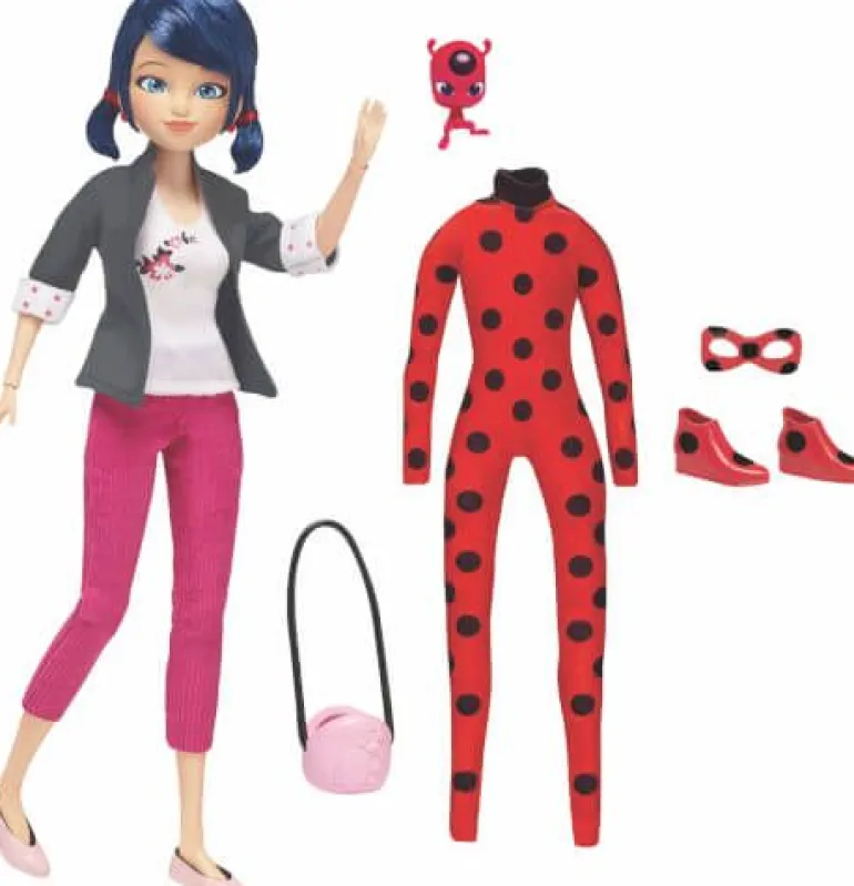 Bandai - Miraculous Puppe mit Bekleidung,ca. 26cm | Teddy Toys Kinderwelt