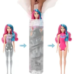 Barbie Color Reveal Disco Star-Reihe Modepuppe und Accessoires mi | Teddy Toys Kinderwelt
