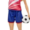 Barbie Fußballspielerin-Puppe, blond, Trikot mit der Nummer 9, Fu | Teddy Toys Kinderwelt