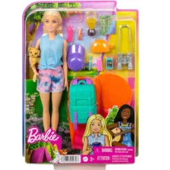 Barbie ''It takes two! Camping'' Spielset mit Malibu Puppe, Hündc | Teddy Toys Kinderwelt