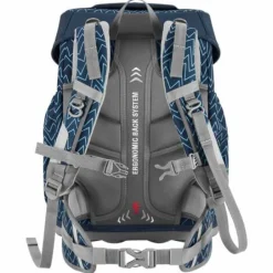 BASIS Schulranzen-Set „Blue Lines, 4-teilig | Teddy Toys Kinderwelt