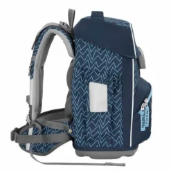 BASIS Schulranzen-Set „Blue Lines, 4-teilig | Teddy Toys Kinderwelt