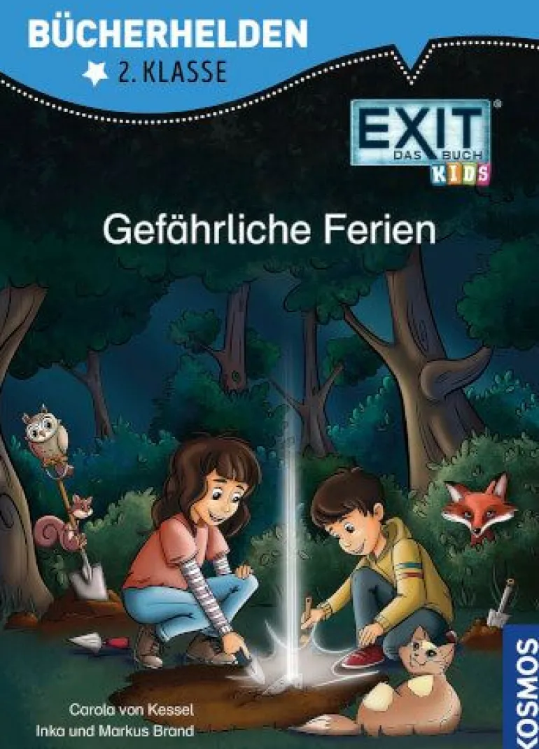 Bücherhelden 2.Kl. EXIT® Gefährliche Ferien | Teddy Toys Kinderwelt