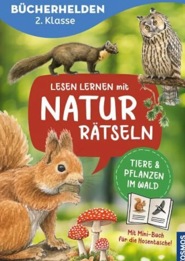 Bücherhelden 2.Kl. Naturrätsel Wald | Teddy Toys Kinderwelt