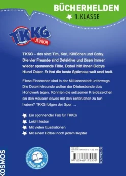 Bücherhelden 1.Kl. TKKG Junior Vorsicht, Diebesbande! | Teddy Toys Kinderwelt