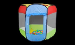 Bendix XXL Sechseckiges Zelt mit 100 Bällen | Teddy Toys Kinderwelt