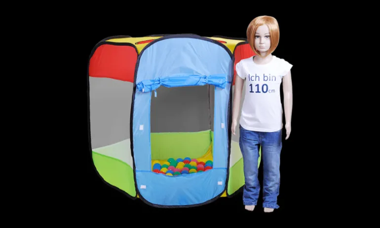 Bendix XXL Sechseckiges Zelt mit 100 Bällen | Teddy Toys Kinderwelt