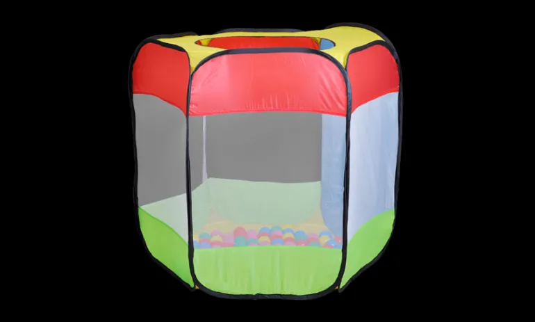 Bendix XXL Sechseckiges Zelt mit 100 Bällen | Teddy Toys Kinderwelt