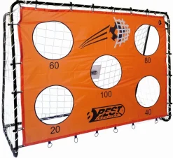 BEST Sporting - Fußballtor mit 5 Schusslöchern 213 x 152 | Teddy Toys Kinderwelt