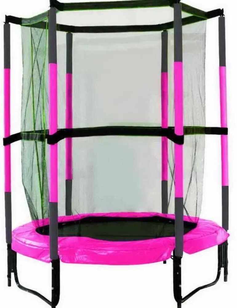 BEST Sporting - Trampolin Kids 140 cm, pink | Teddy Toys Kinderwelt