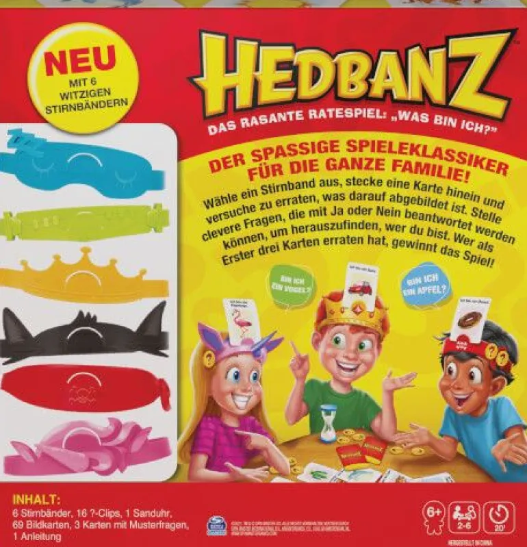 BGM Hedbanz Refresh | Teddy Toys Kinderwelt