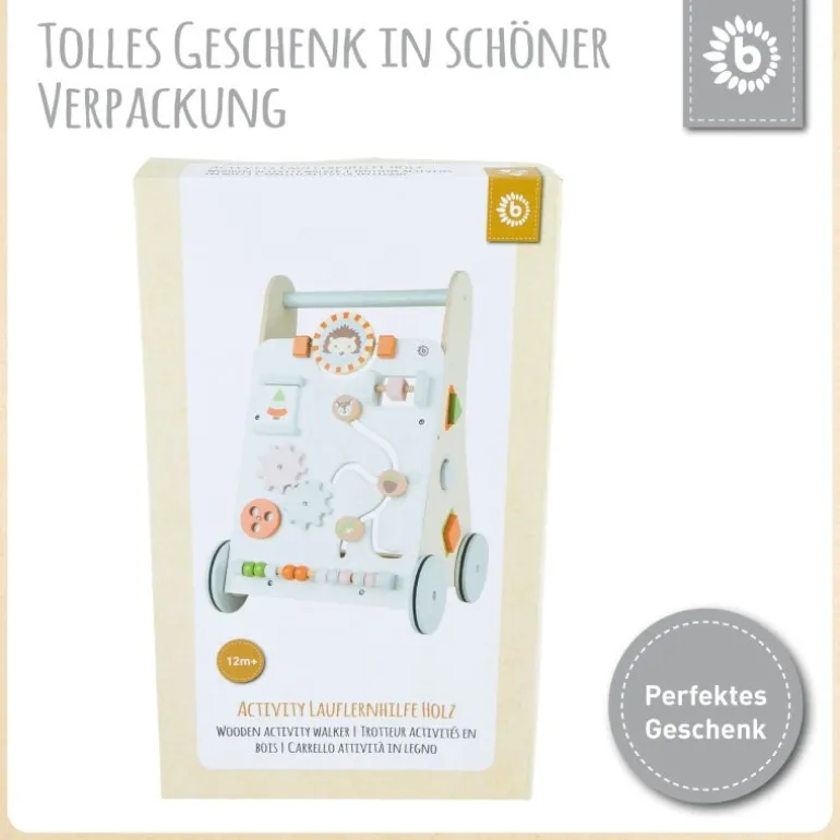 BIECO Activity - Lauflernwagen Holz | Teddy Toys Kinderwelt