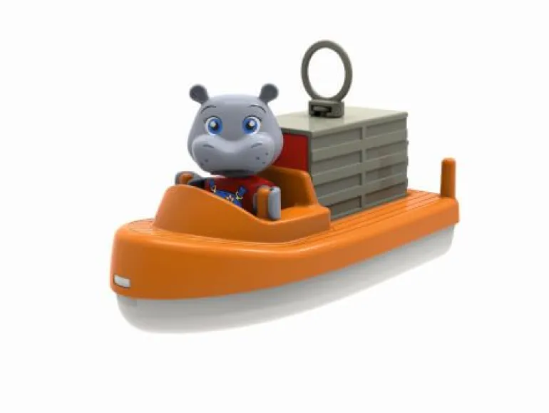 BIG AquaPlay - Container- & Transportboot | Teddy Toys Kinderwelt