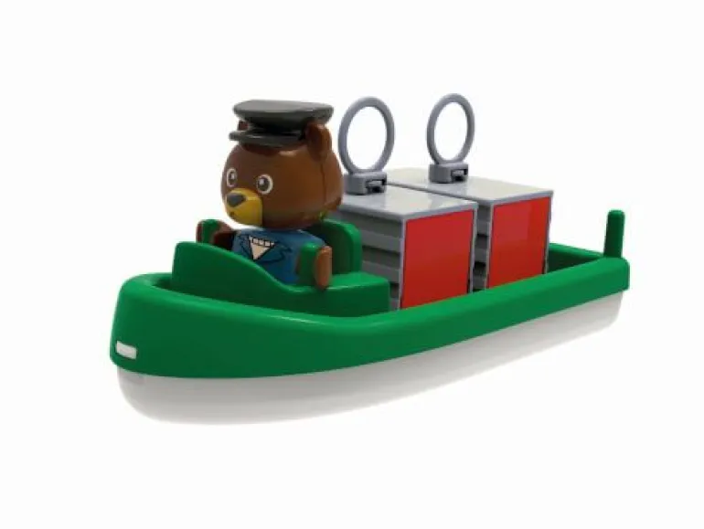 BIG AquaPlay - Container- & Transportboot | Teddy Toys Kinderwelt
