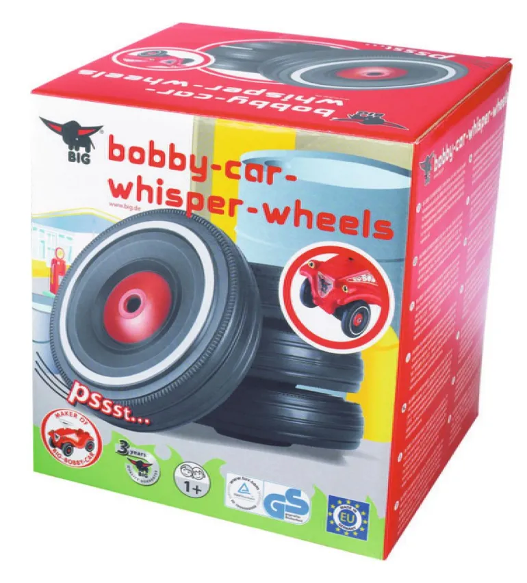 BIG Bobby Car - Flüsterreifen-Set | Bobby Cars & Rutscher | Spielzeug | Teddy Toys Kinderwelt