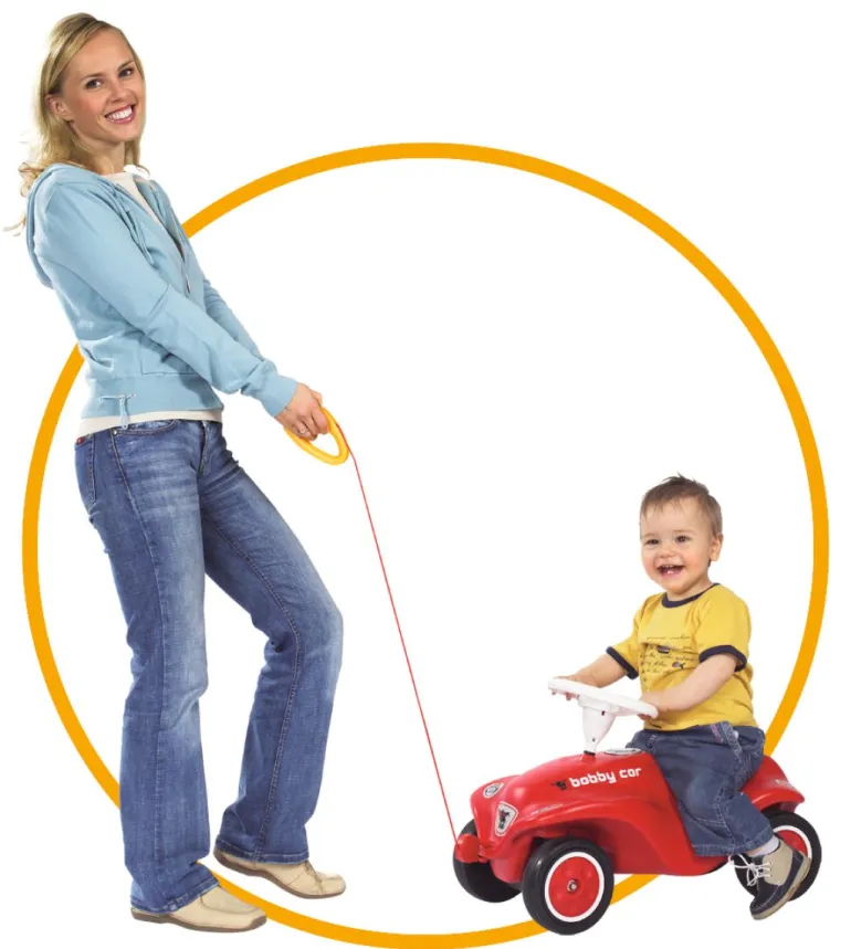 BIG Bobby Car - Schleppseil | Zubehör | Outdoor Fahrspaß | Spielzeug | Teddy Toys Kinderwelt
