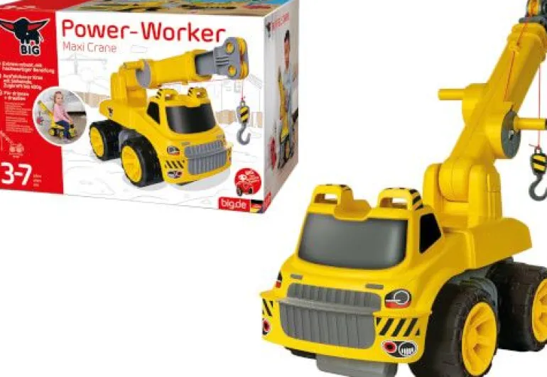 BIG Power Worker Maxi Kran | Teddy Toys Kinderwelt