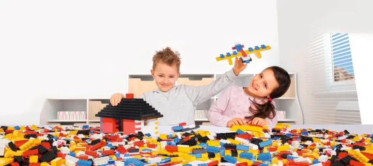 Blox Eimer 700 8er Steine | Teddy Toys Kinderwelt
