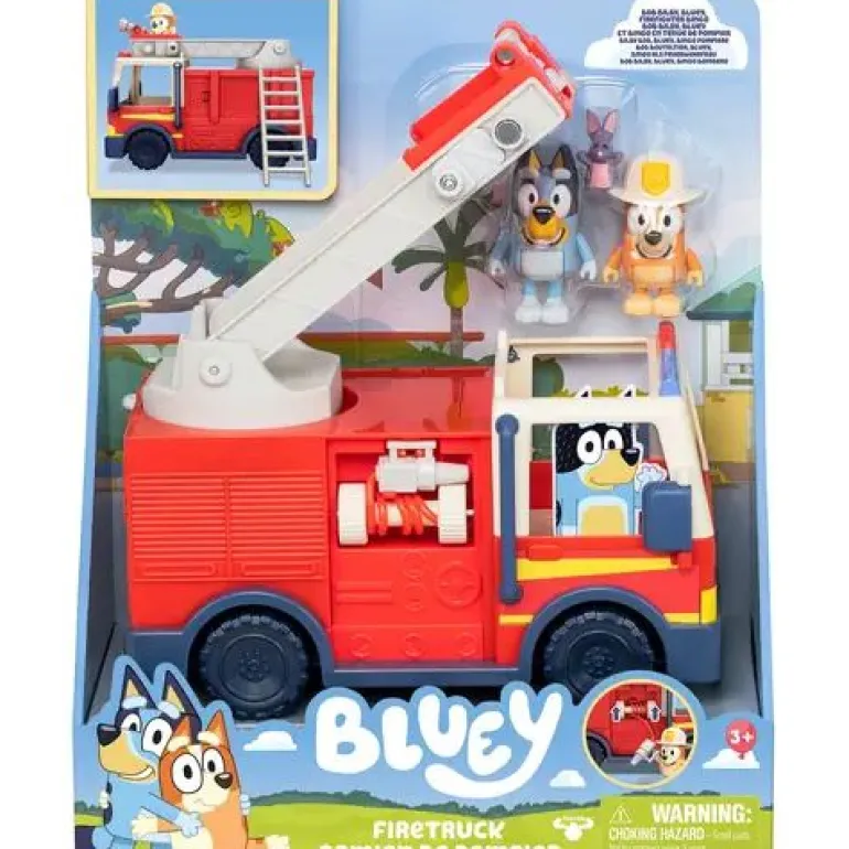 BLUEY Feuerwehrwagen | Teddy Toys Kinderwelt