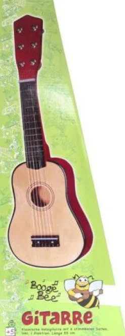Boogie Bee Holzgitarre mit 6 Saiten, 55 cm | Teddy Toys Kinderwelt