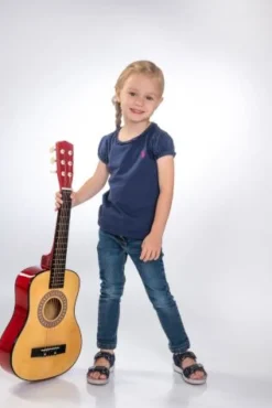 Boogie Bee Holzgitarre mit 6 Saiten, 75 cm | Teddy Toys Kinderwelt