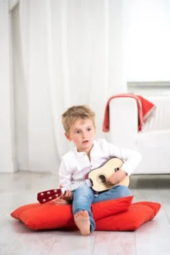 Boogie Bee Holzgitarre mit 6 Saiten, 55 cm | Teddy Toys Kinderwelt