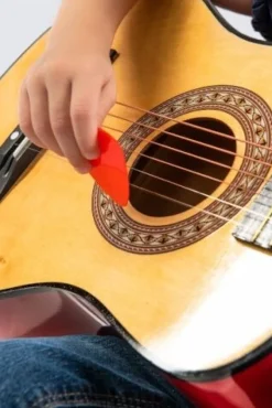 Boogie Bee Holzgitarre mit 6 Saiten, 75 cm | Teddy Toys Kinderwelt