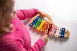 Boogie Bee Metallophon Holz mit 8 Noten | Teddy Toys Kinderwelt