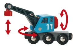 BRIO® - Containerschiff mit Kranwagen | Teddy Toys Kinderwelt