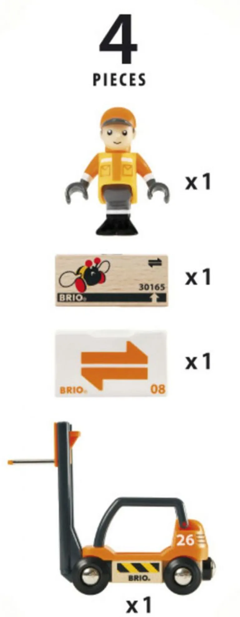 BRIO® - Gabelstapler | Teddy Toys Kinderwelt