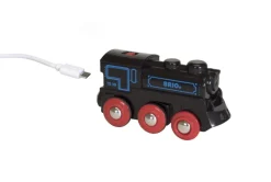 BRIO® - Schwarze Akku-Lok mit Mini-USB | Teddy Toys Kinderwelt