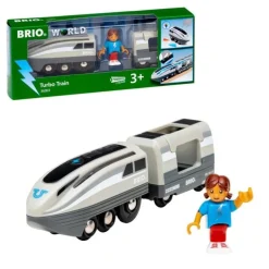 36003 BRIO Turbo-Zug - Batteriebetriebener Spielzeugzug für Kind | Teddy Toys Kinderwelt