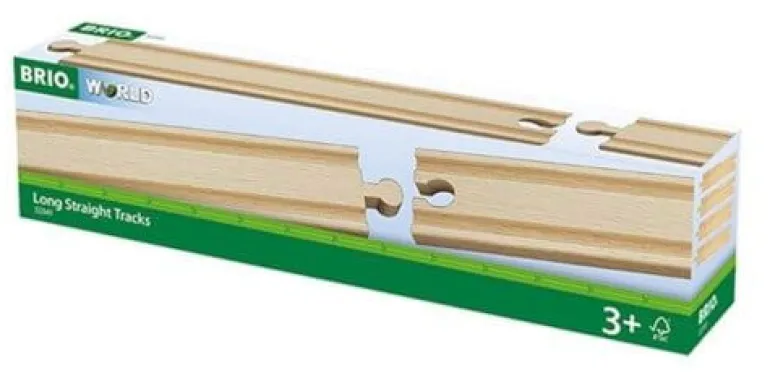 BRIO® World - 1/1 Gerade Gleise | Teddy Toys Kinderwelt