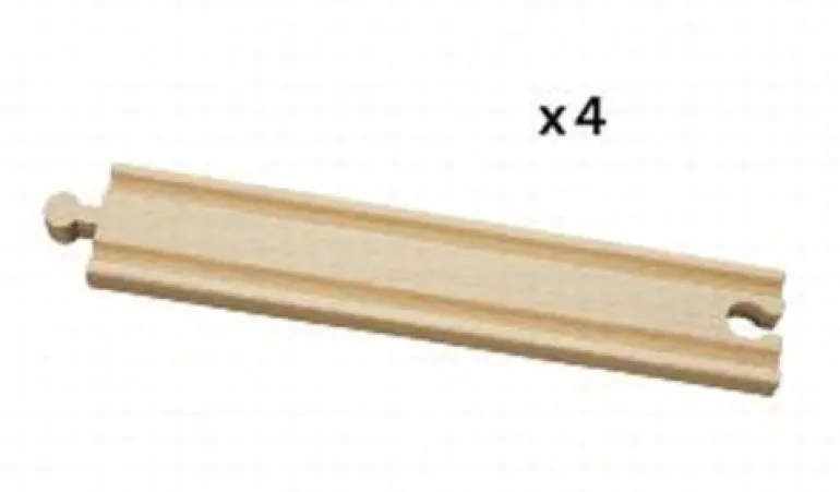 BRIO® World - 1/1 Gerade Gleise | Teddy Toys Kinderwelt