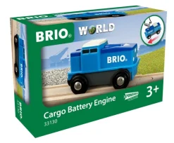 BRIO® World - Blaue Batterie Frachtlok | Teddy Toys Kinderwelt