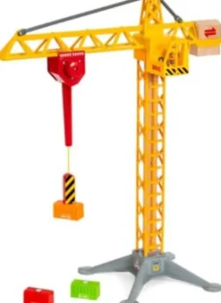 BRIO® World - Großer Baukran mit Licht | Teddy Toys Kinderwelt