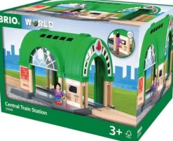 BRIO® World - Großer Hauptbahnhof mit Ticketautomat | Teddy Toys Kinderwelt