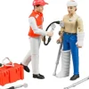Bruder 62710 Figurenset Rettungsdienst, ab 4 Jahren, Maße: 22,9 x | Teddy Toys Kinderwelt