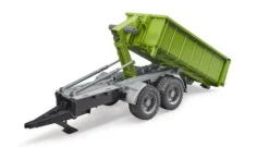 Bruder 02035 Hakenlift-Anhänger für Traktoren | Teddy Toys Kinderwelt