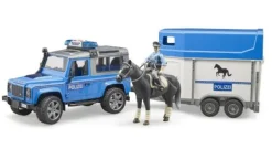 Bruder 02588 Land Rover Defender Polizeifahrzeug | Teddy Toys Kinderwelt