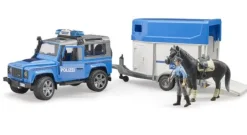 Bruder 02588 Land Rover Defender Polizeifahrzeug | Teddy Toys Kinderwelt