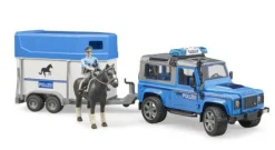 Bruder 02588 Land Rover Defender Polizeifahrzeug | Teddy Toys Kinderwelt