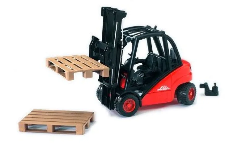 Bruder - Linde Gabelstapler H30D mit Anhängerkupplung | Bruder | Marken | Teddy Toys Kinderwelt