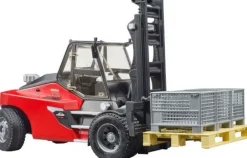 Bruder - Linde HT160 Stapler mit Palette, 3 Boxen | Teddy Toys Kinderwelt