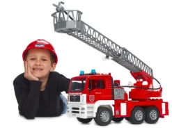 Bruder - MAN Feuerwehr mit Drehleiter | Bruder | Marken | Teddy Toys Kinderwelt