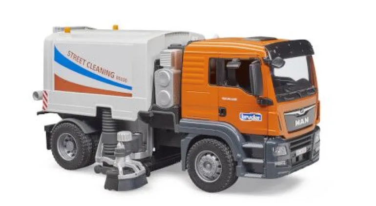 Bruder 03780 MAN TGS LKW Straßenreinigung | Teddy Toys Kinderwelt