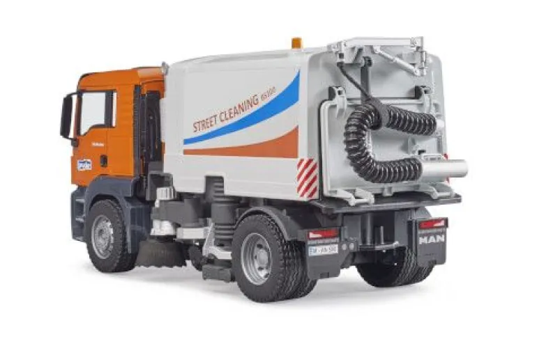 Bruder 03780 MAN TGS LKW Straßenreinigung | Teddy Toys Kinderwelt
