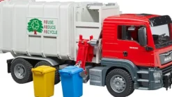 Bruder 03761 MAN TGS Seitenlader Müll-LKW | Teddy Toys Kinderwelt