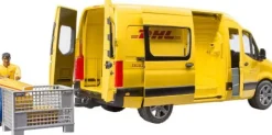 Bruder - MB Sprinter DHL mit Fahrer | Teddy Toys Kinderwelt