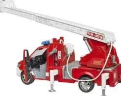 Bruder - MB Sprinter Feuerwehr mit Drehleiter, Pumpe, Light + Sound Modul | Teddy Toys Kinderwelt